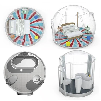 אוהל כיפת בועות